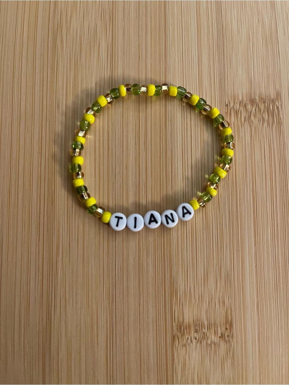 Disney Princess Tiana Beaded Bracelet